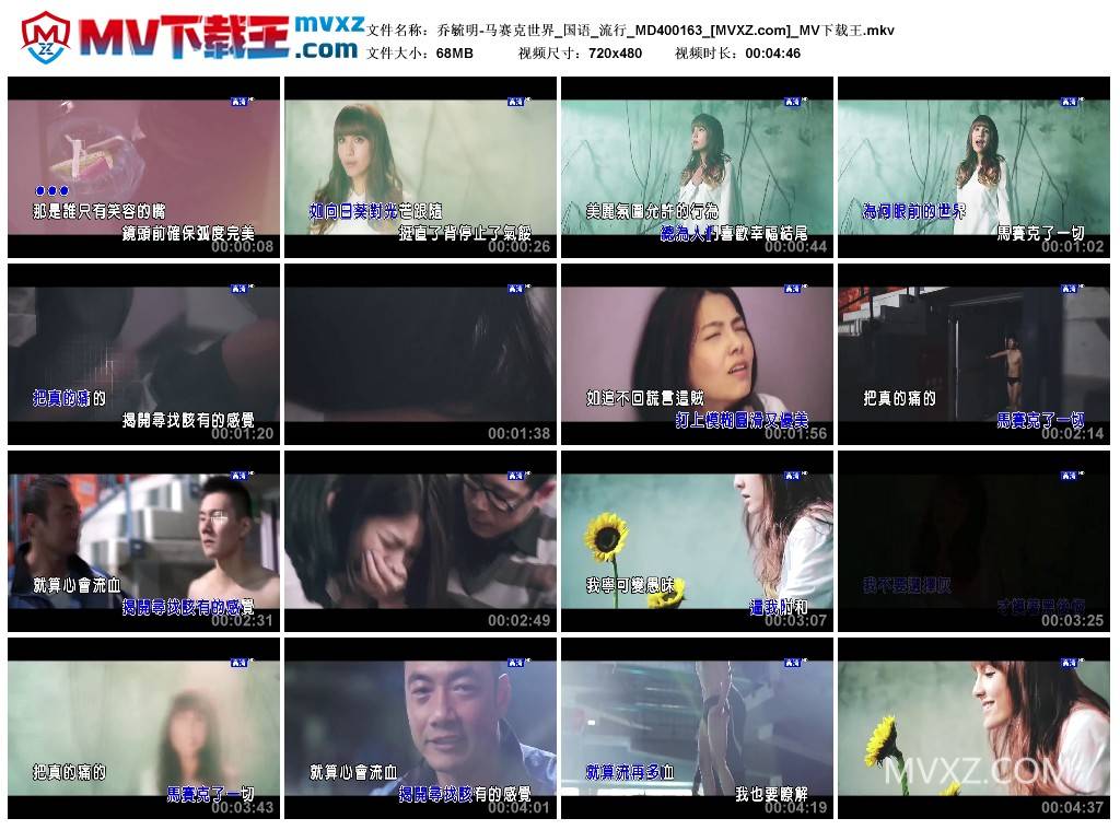 乔毓明-马赛克世界_国语_流行_MD400163